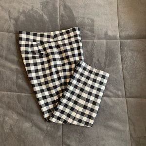 Ann Taylor Buffalo plaid Ankle pants size 2 petite